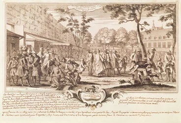 El Hotel de Soissons en 1720