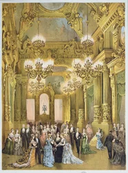 El Intervalo en la Ópera Garnier, c.1875