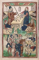 La tienda de joyeros, 1491