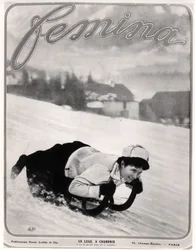 El luge en Chamonix, de Femina