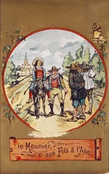 El molinero, su hijo y el burro, c.1880