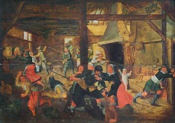 El saqueo de una granja