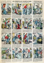 Las principales formas de adulteración nutricional, c.1883