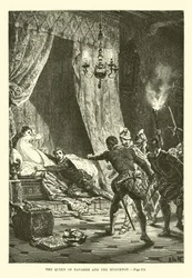 La Reina de Navarra y el Hugonote