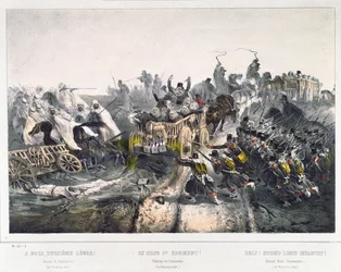 La retirada de los franceses de Constantina el 24 de noviembre de 1836