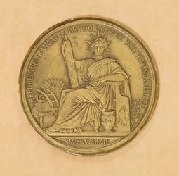 El sello de la Segunda República, 1848