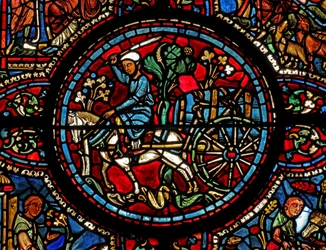La ventana de San Lubin: moviendo el vino