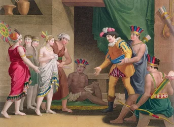 La historia de la princesa azteca Amazilly y su hermano Telasco