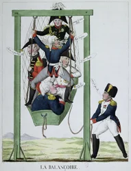 El Columpio, caricatura de Napoleón (1769-1821), c.1814