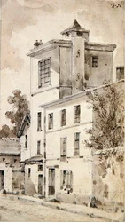 La torre donde Louis-Jacques Daguerre hizo sus descubrimientos