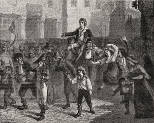 El triunfo de Marat, 24 de abril de 1793, de 