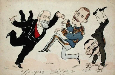 La visita de Víctor-Emmanuel (1869-1947), Rey de Italia, a Francia