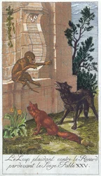 El lobo, el zorro y el mono, de 