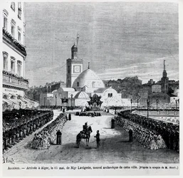 La llegada a Argel de Charles Lavigerie, el nuevo arzobispo de la ciudad, 15 de mayo de 1867