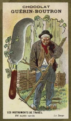 El hacha de podar