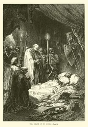 La muerte de San Luis