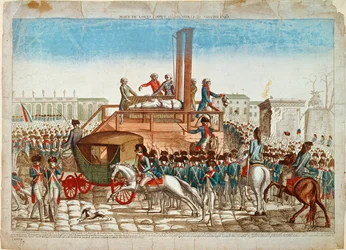 La ejecución de Luis XVI