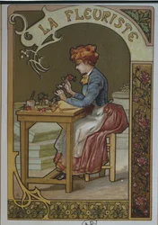 La florista, c.1900