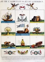 El juego de la agricultura y el comercio