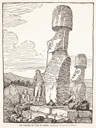 Los gigantes de la Isla de Pascua