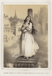 El martirio de Juana de Arco