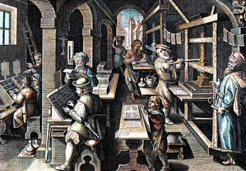 La impresión de libros