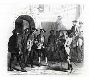 Los prisioneros de Vincennes fueron trasladados a la prisión de la Bastilla en 1784