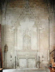Tumba del obispo Radulphe (m.1266) en la Capilla Radulphe