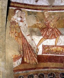 Dos espectadoras femeninas (detalle)