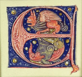 Dos grotescos alados