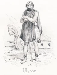 U Ulises: Hijo de Laertes y Anticlea, fue rey de la isla de Ítaca