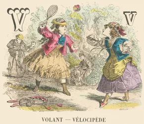 V: Volante — Velocípedo