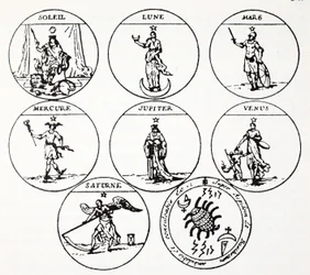 Varios tipos de talismanes