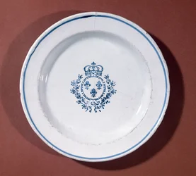 Plato de cocina de Versalles, manufactura de Saint-Cloud