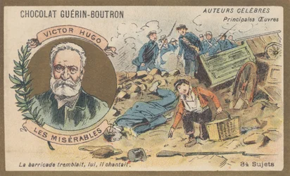 Victor Hugo (1802-1885), poeta, dramaturgo, escritor y novelista francés, autor de “Los Miserables”, novela (1862)