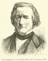 Victor Regnault, Nacido el 21 de julio de 1810, muerto el 19 de enero de 1878