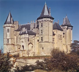 Vista del Chateau, reconstruido en 1227 por San Luis y fortalecido en el siglo XVI por Bartolommeo