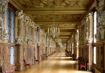 Vista de la Galerie François I, 1528-40