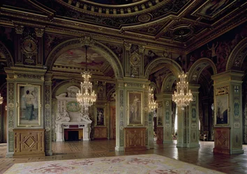 Vista de la Salle des Arts, después de 1871