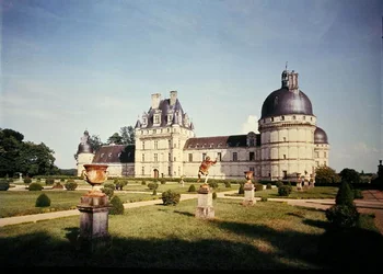 Vista de la fachada este, edificio comenzado en 1540