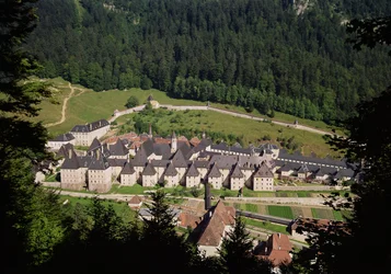 Vista del complejo del monasterio