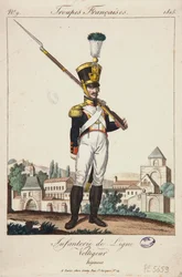Voltigeur de la Infantería de Línea, Tropas Francesas no. 9