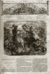 Guerras de Religión - Los Cuarenta y Cinco - Franceses y Flamencos - La singular batalla de Henri de Joyeuse (1563-1608) - Las buenas novelas 1864 - Alexandre Dumas Padre