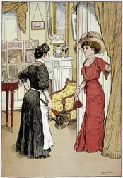 ¿Por qué me dijiste que Madame estaba allí, no la vi en ninguna parte. Madame salió, pero me dijo que para ti todavía estaba en casa. Siglo XX