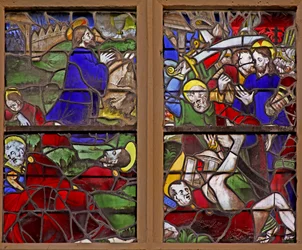 La agonía en el jardín de Getsemaní; Traición de Judas; San Pedro ataca