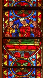 San Esteban es enterrado por Gamaliel y Nicodemo