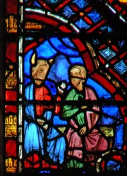 Ventana w2 Moisés y Aarón sentados