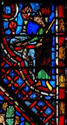 Moisés en la roca de Horeb