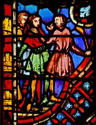Ventana w2 Moisés mata a un egipcio Éxodo II 11-12