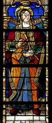 Ventana w2 que representa a Santa María Magdalena